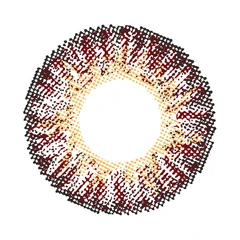 Hoa văn áp tròng Clalen Vuticle màu Brown