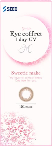 Áp tròng màu 1 ngày SEED Eye coffret Sweetie make – hộp 10 chiếc