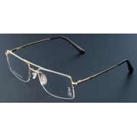 Gọng kính vàng nguyên khối Yushan 031-Solid gold 18K