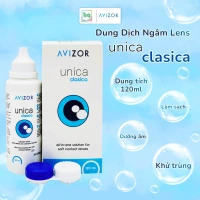 Dung dịch ngâm kính áp tròng Avizor Unica Clasica 120 ml; bán theo chai