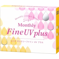 Áp tròng 1 tháng SEED MonthlyFine UV Plus – hộp 3 chiếc, góc nghiêng