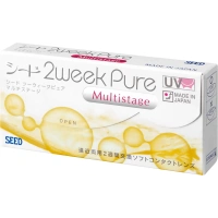 Áp tròng đa tròng 2 tuần SEED 2weekPure UP Multistage – hộp 6 chiếc, góc nghiêng