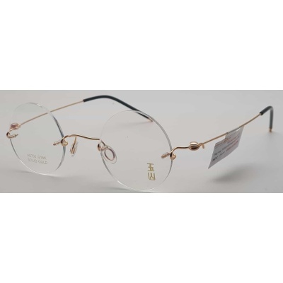 Gọng kính vàng nguyên khối Yushan 003 Solid pink gold 18K