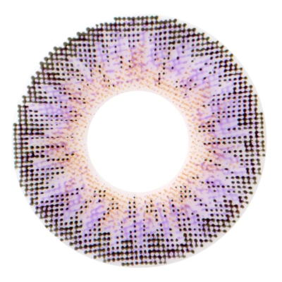Hoa văn áp tròng Clalen Vuticle màu Amethyst