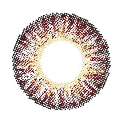 Hoa văn áp tròng Clalen Vuticle màu Brown