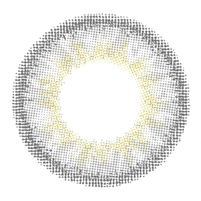 Hoa văn áp tròng Clalen Vuticle màu Jewel Gray