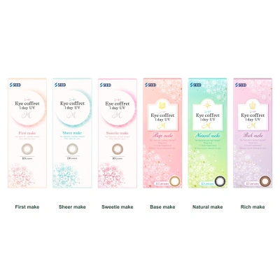 Áp tròng màu 1 ngày SEED Eye coffret – bộ sưu tập 6 màu
