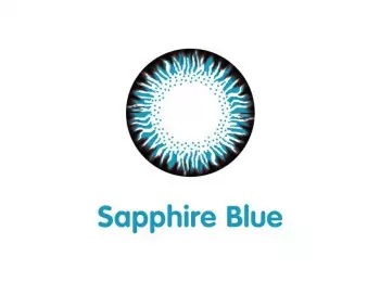 Áp tròng màu Maxim 1 ngày Sapphire Blue